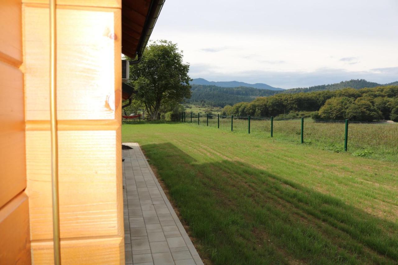 V'S Place - Wooden House With Heated Pool And Outdoor Sauna Otocac Luaran gambar